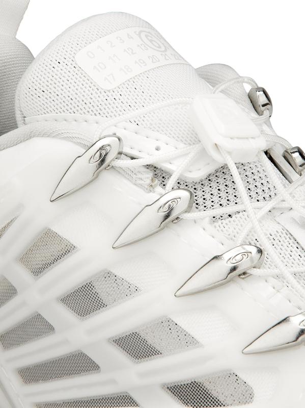 #6: حذاء إم إم 6 ميزون مارجيلا x سالومون ACS برو - أبيض