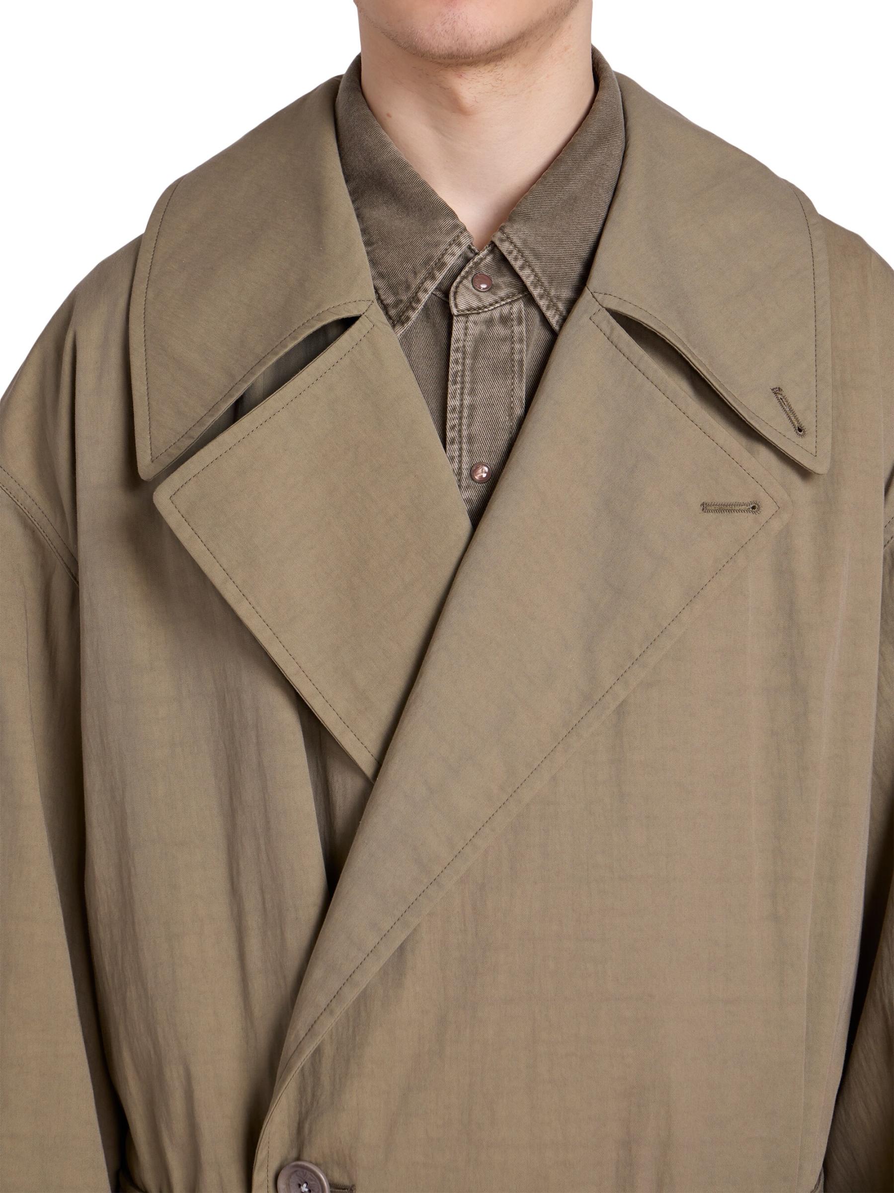 【大幅値下中】24AW Lemaire Tibetan TRENCH Namu Shop - Lemaire Tibetan Trench - Dark Coffee