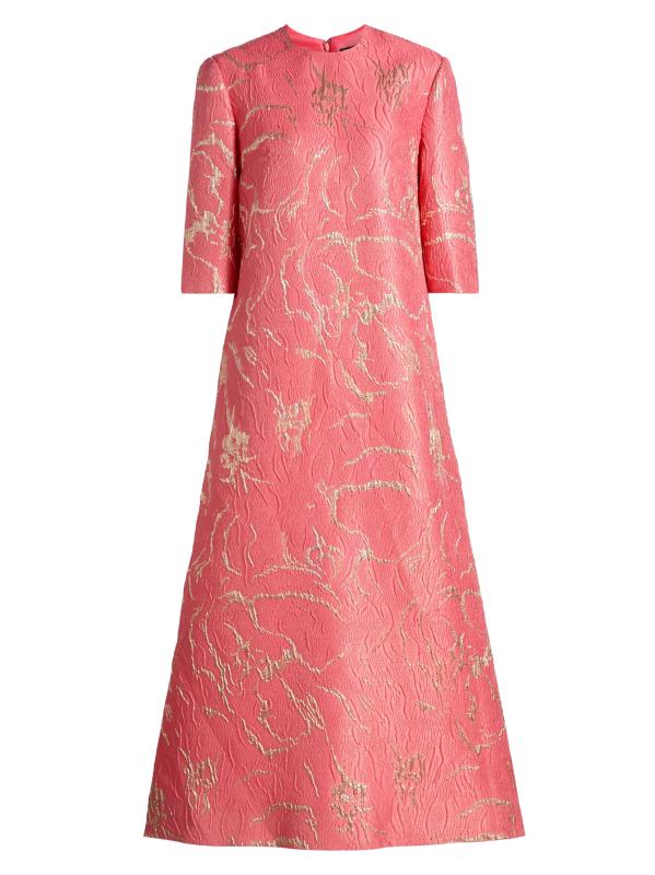 قفطان بنقشة البتلات والتوابل وويسبرز أوف ريش، بتصميم مُصمم خصيصًا