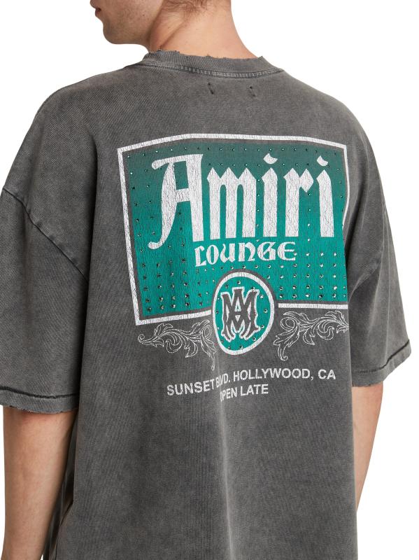 Shop Amiri - Crystal Lounge Cotton T-Shirt | Saks Fifth