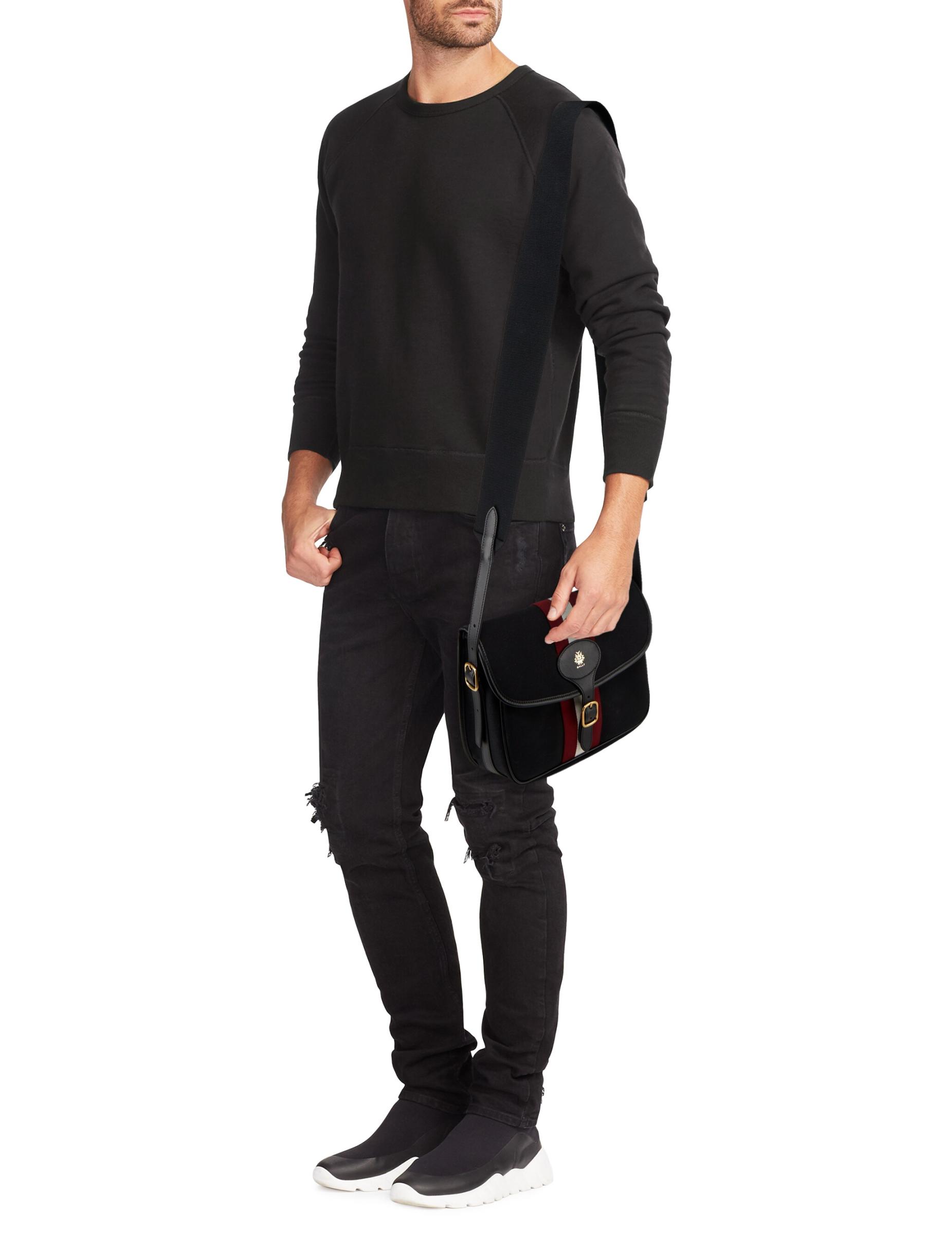 Shop Bally - Beckett Crossbody Bag | Saks Fifth Avenue Bahrain