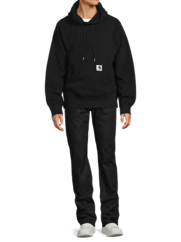 Shop Sacai - Sacai x Carhartt WIP Cotton Jersey Hoodie | Saks