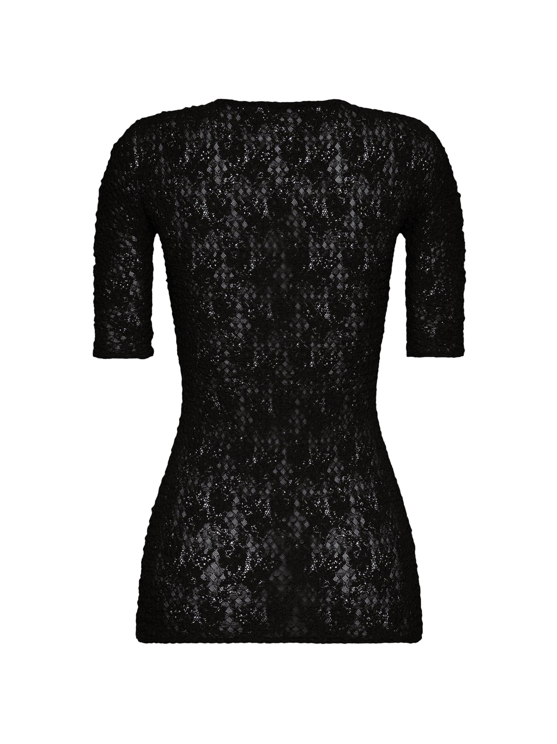 Wolford - 花柄レース半袖トップス をオンライン購入 | Saks