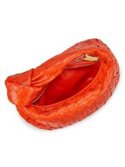 Shop Bottega Veneta - Mini Jodie Intrecciato Leather Bag