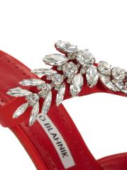 Manolo Blahnik - ルルム 90MM エンベリッシュド サテン