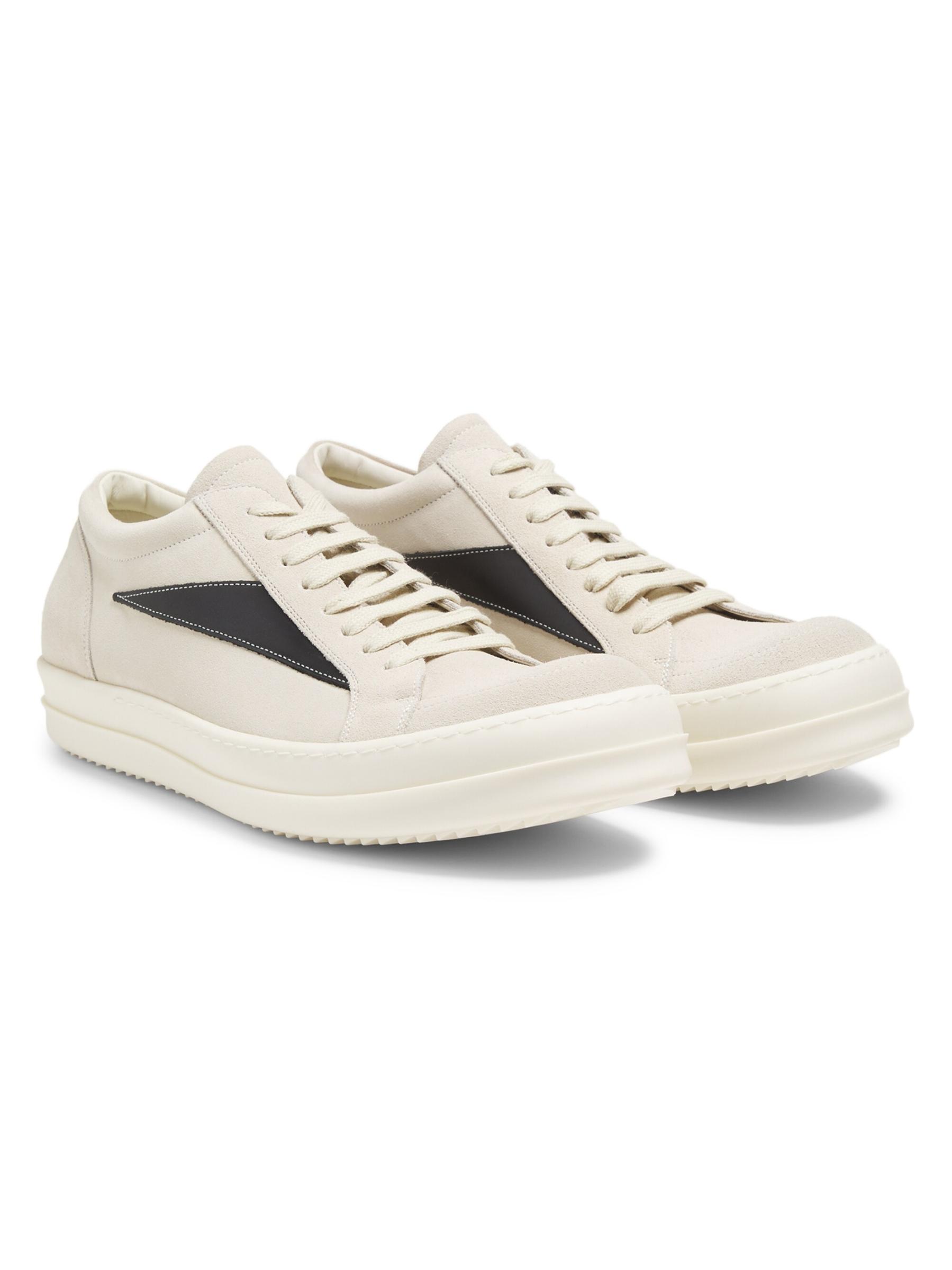 【残りわずか】RICK OWENS ヴィンテージ スエード スニーカー Rick Owens - ヴィンテージ スエード ロートップ スニーカー を