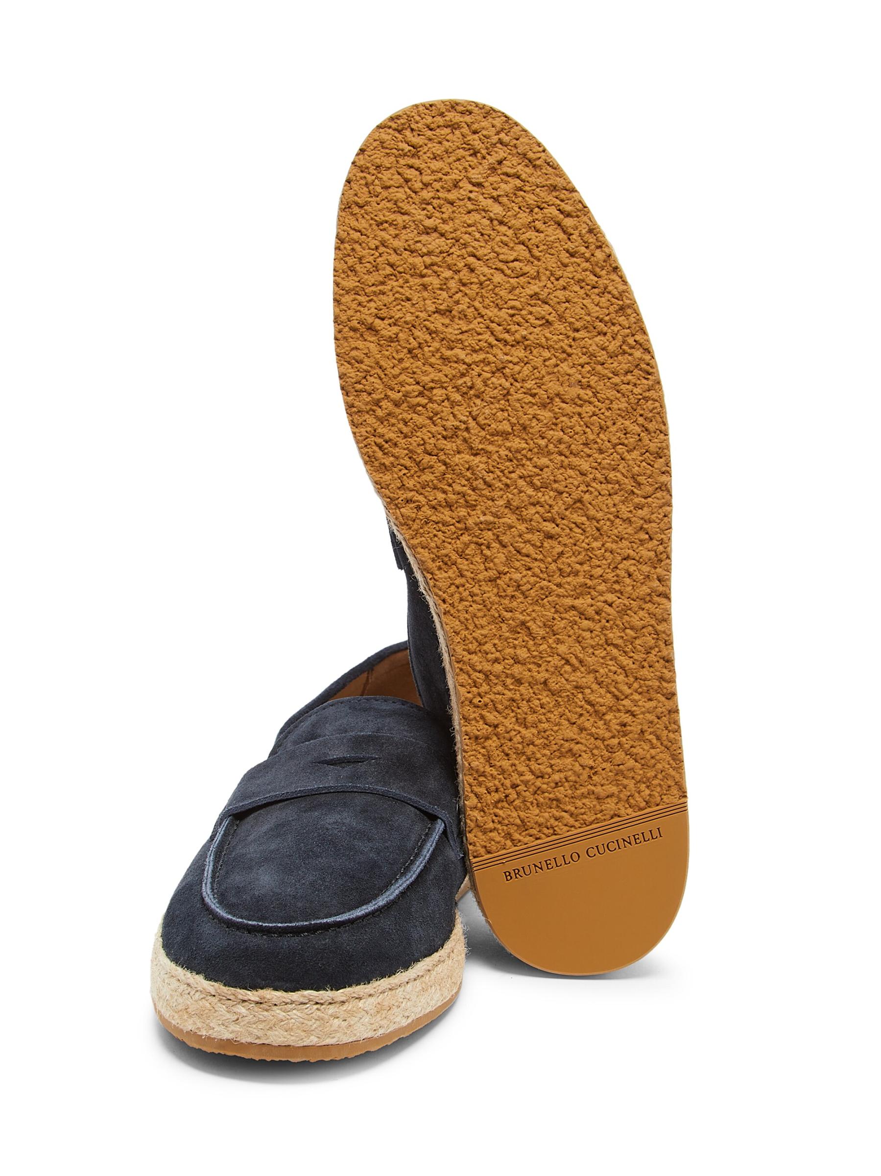 Brunello Cucinelli - スエードエスパドリーユローファー を