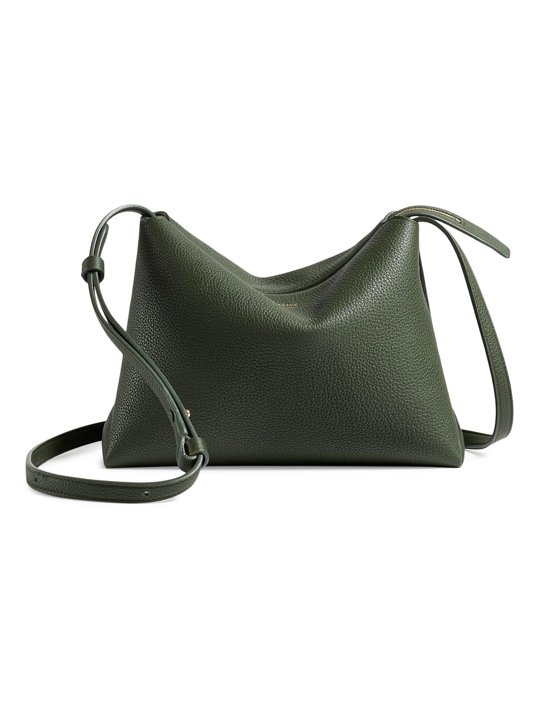 【VIP】KHAITE LINA ミディアム クロスボディバッグ Lina Crossbody Bag in Cedar Suede – KHAITE
