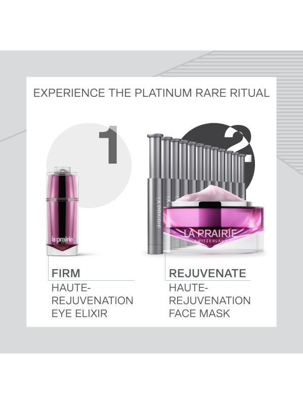 LA PRAIRIE プラチナレア マスク La Prairie - プラチナ レア オート リジュビネーション