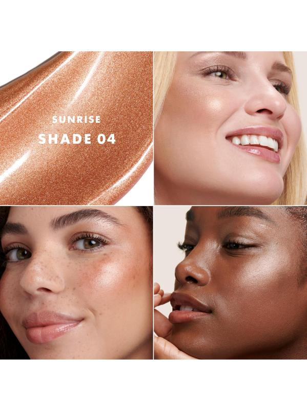 #2: هايلايتر مائي حريري مضيء - شروق الشمس 04