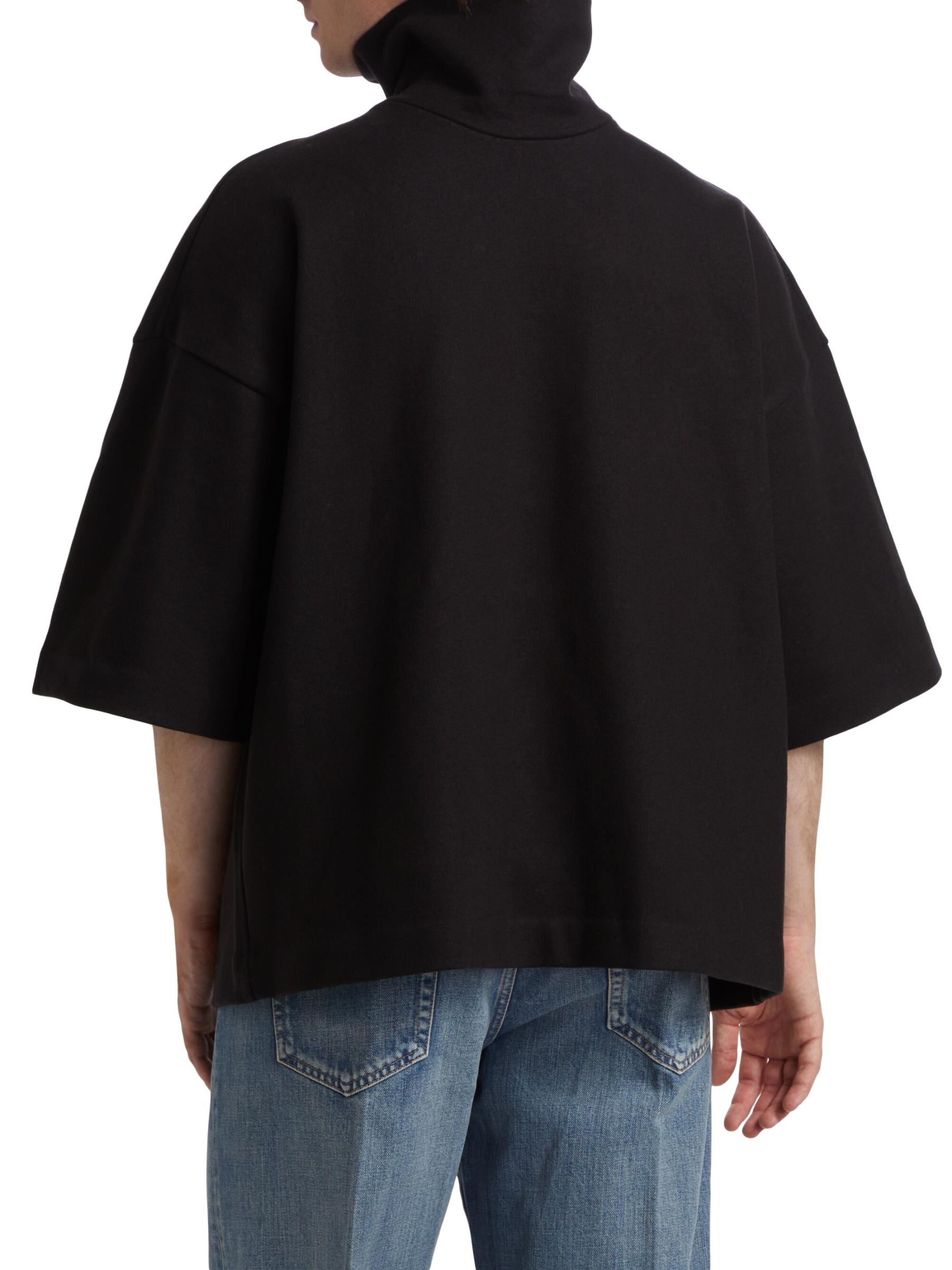 Shop Fear of God - High Neck Short Sleeve Shirt | Saks Fifth