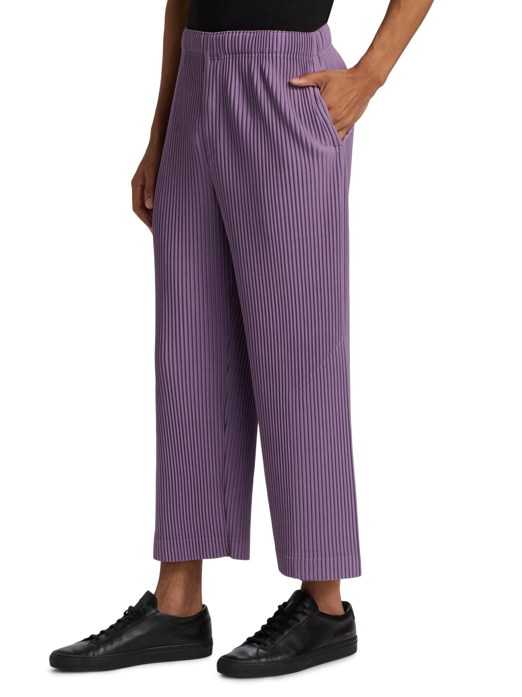 週末限定値下げ中　HOMME PLISSE ISSEY MIYAKE パンツ Homme Plissé Issey Miyake Men's Pleated Straight Leg Pant in