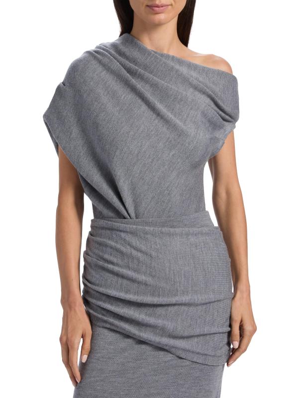 #2: سترة مابل من الصوف - هيذر جراي