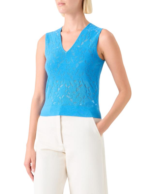 #3: بلوزة بيرنوت إنتارسيا من مزيج الصوف - توايلايت