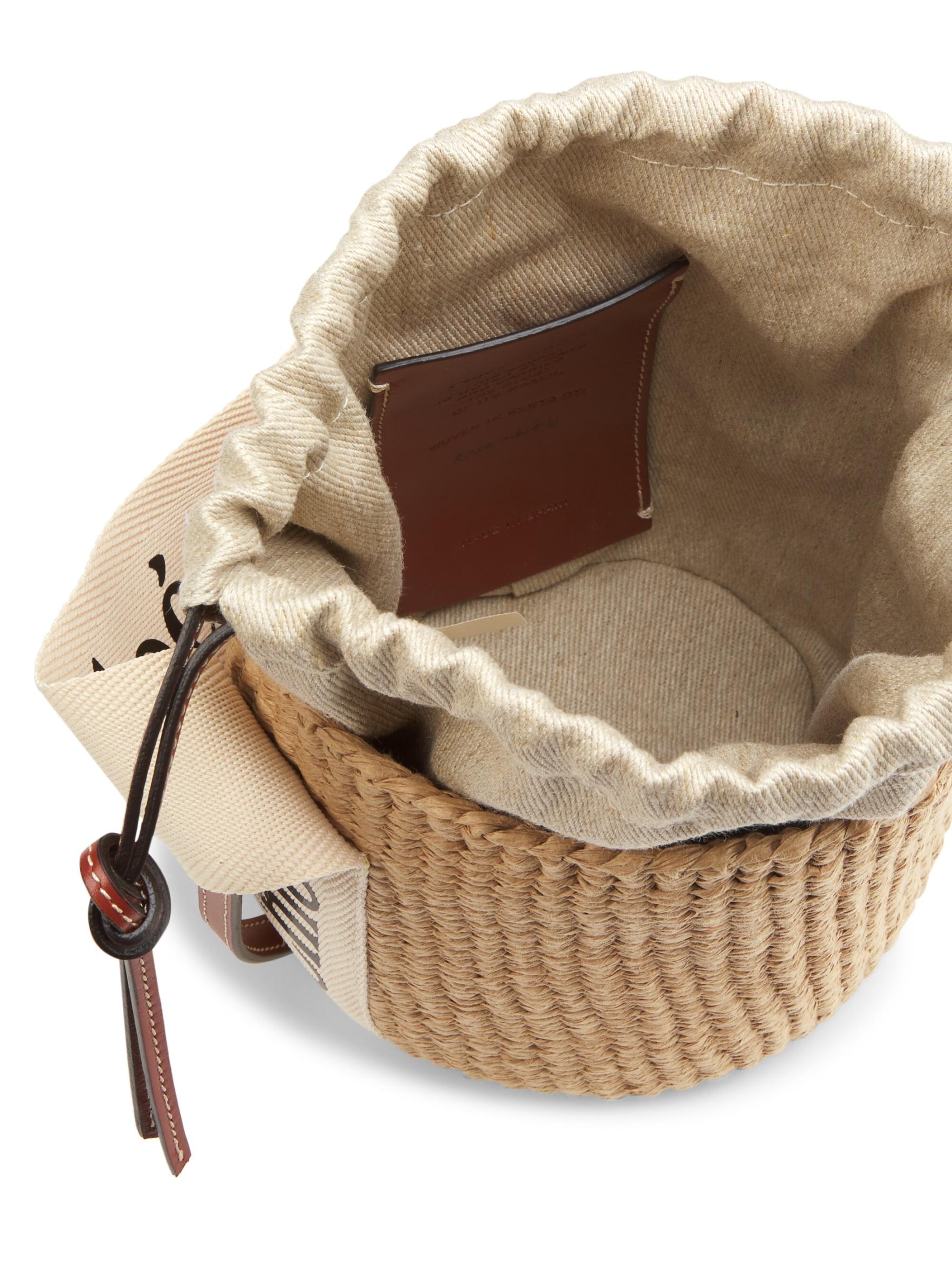 ☆人気【Chloe】☆ウッディ スモール バスケットバッグ☆ Chloé ナチュラルファイバー製Woodyスモールバスケットバッグ