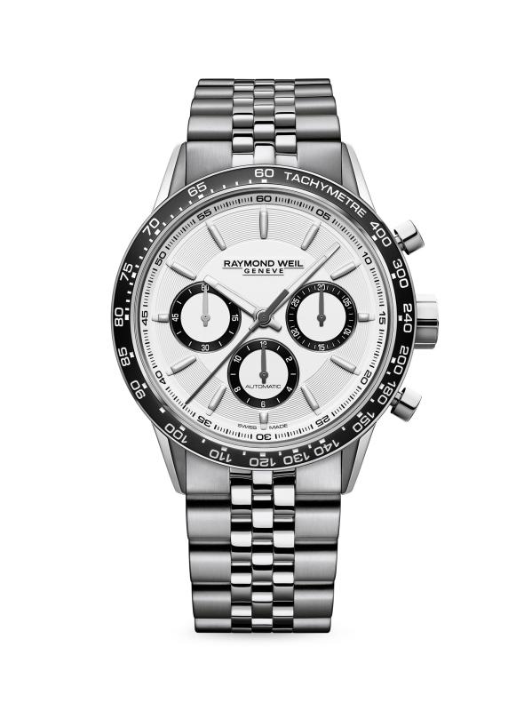 ساعة فريلانسر للسيدات بسوار من الفولاذ المقاوم للصدأ