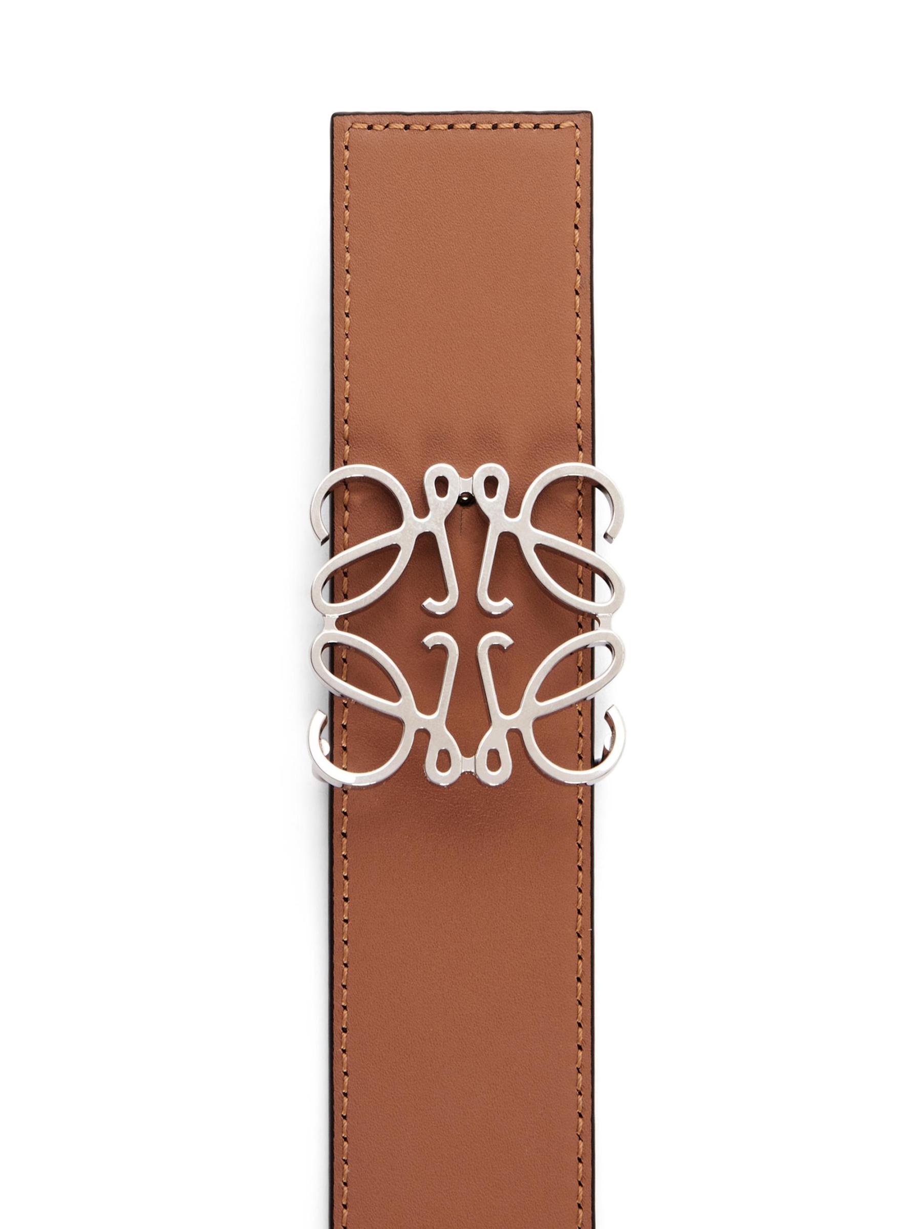 Loewe - ロゴ入りバックル付きリバーシブルレザーベルト をオンライン