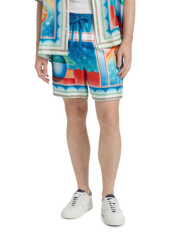 #2: شورت سباحة بطبعة جالاكسي - جلاكسي كورت