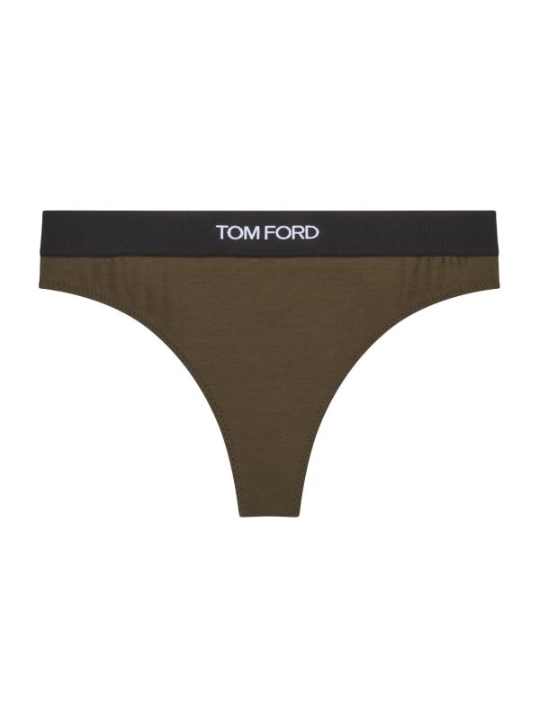 ショーツ Tom Ford Signature Thong REFLECTED LEOPARD PRINTED MODAL SIGNATURE THONG | Tom Ford