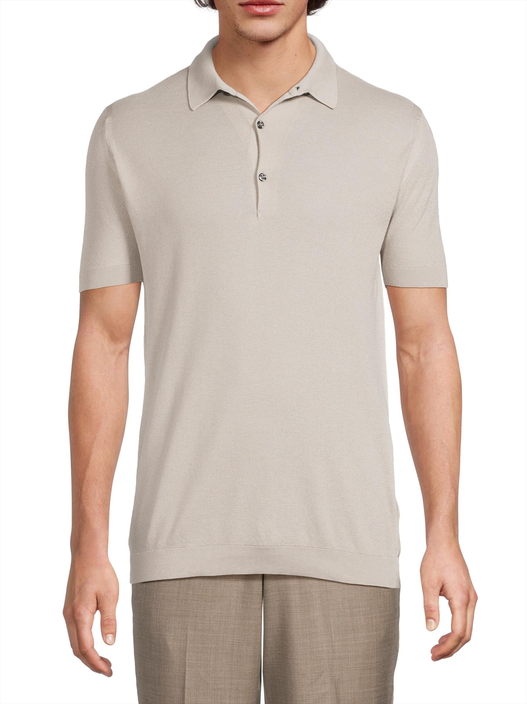 JONH SMEDLEY 英国製 Cotton Kanoko Knit Polo John Smedley WOOL & COTTON POLO ジョンスメドレー シ ウール