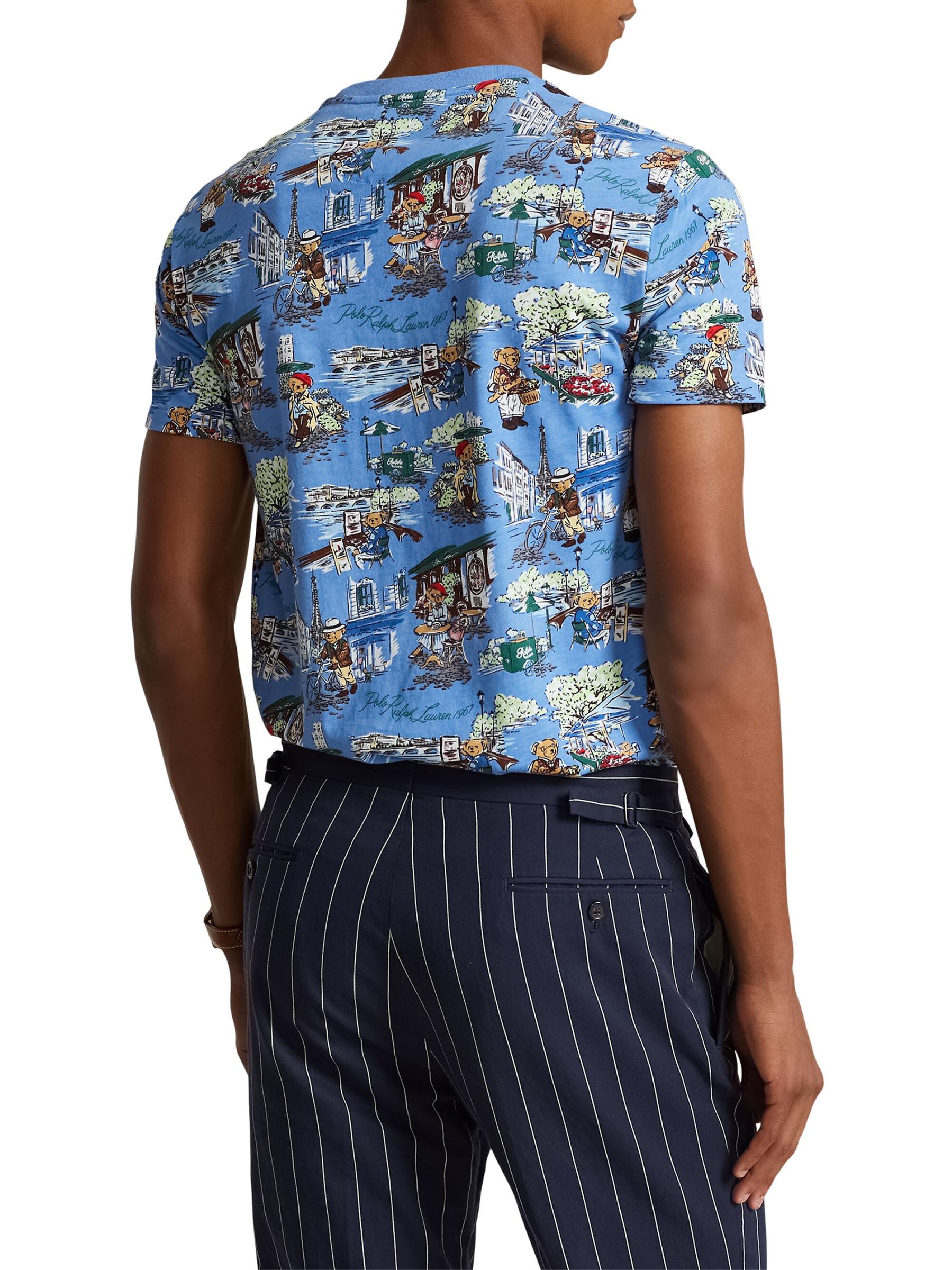 Shop Polo Ralph Lauren - Polo Bear Print Jersey T-Shirt