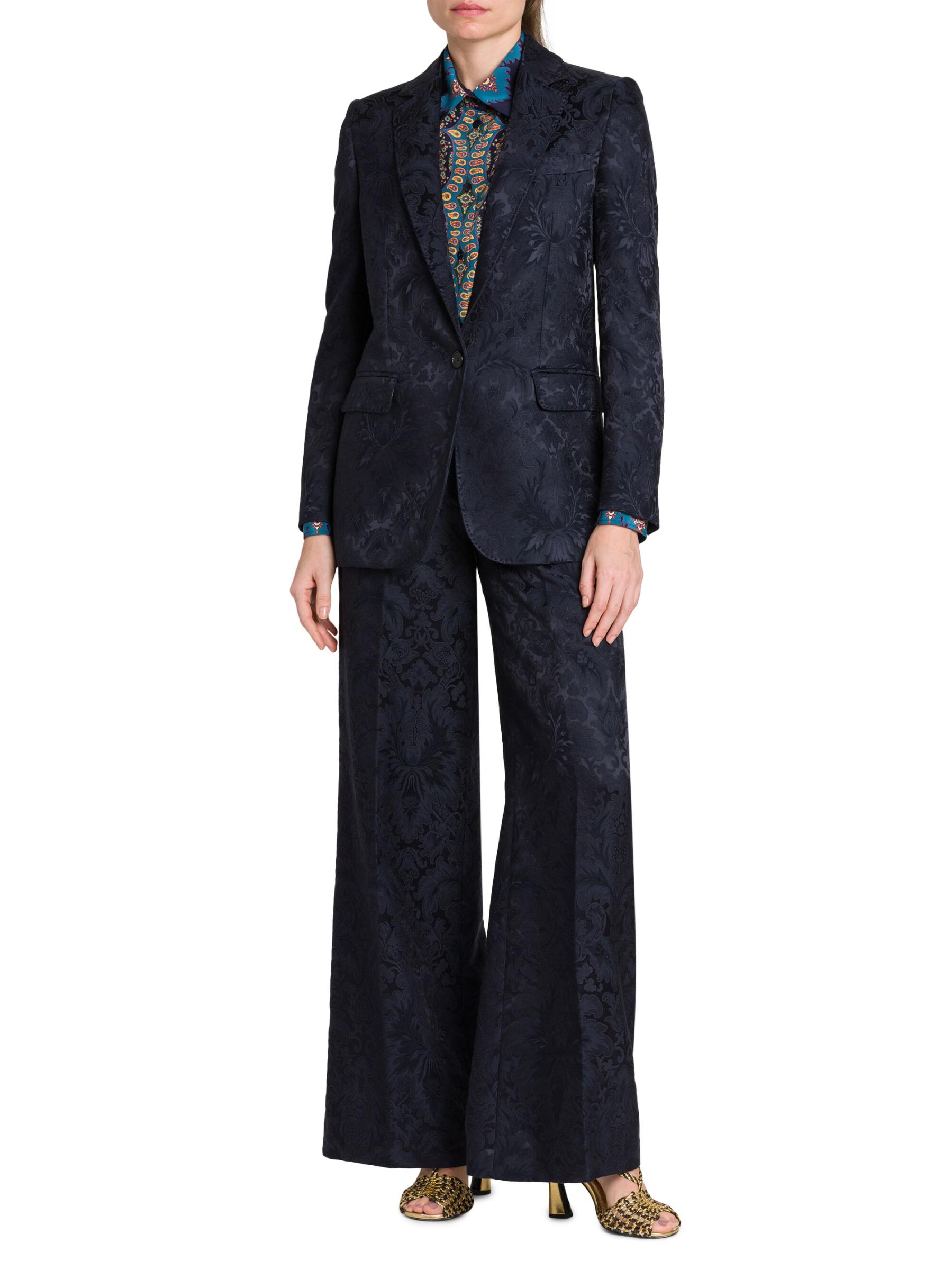 ETRO Vネック ヘイスリ ウエストコト 122211920 990 ETRO V-neck Velvet Waistcoat | Yellow | FARFETCH JO