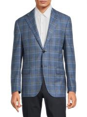 Corneliani - アカデミー・チェック・ウール・ジャケット を