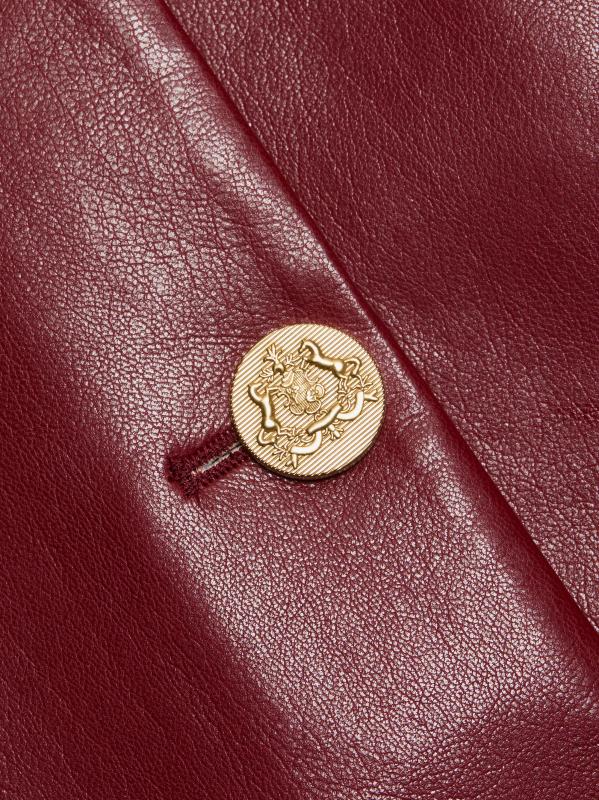 #6: فستان قصير من الجلد الصناعي من Michelle - أوكسبلود