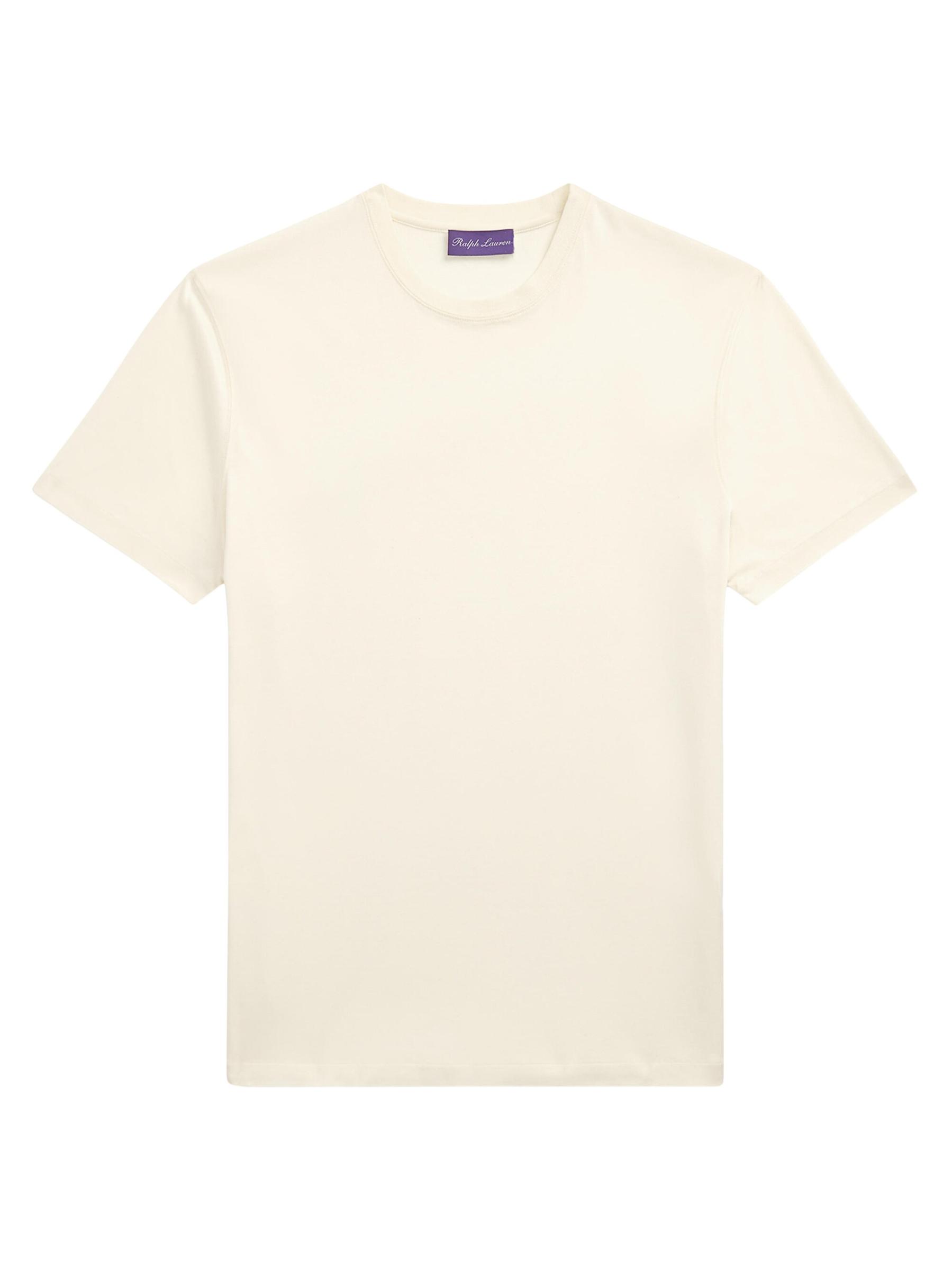 Ralph Lauren Purple Label インターロックコットン・Tシャツ Ralph Lauren Purple Label - インターロックコットン・クルー