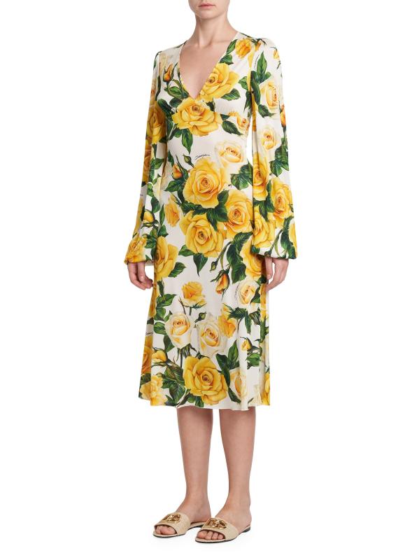 ◆完売前に◆【Dolce&Gabbana】ローズプリント コルセットドレス コルセット Dolce & Gabbana(ドルチェ&ガッバーナ) - 海外通販の