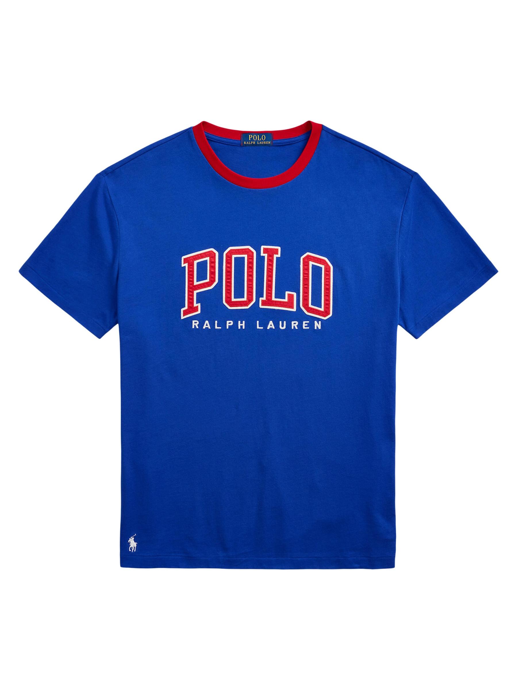 Shop Polo Ralph Lauren - Classic Fit Letterman-Logo T-Shirt