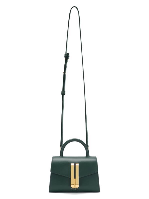 【DEMELLIER】ナノ モントリオール レザートップハンドル バッグ DeMellier - ナノ モントリオール レザー トップ ハンドル