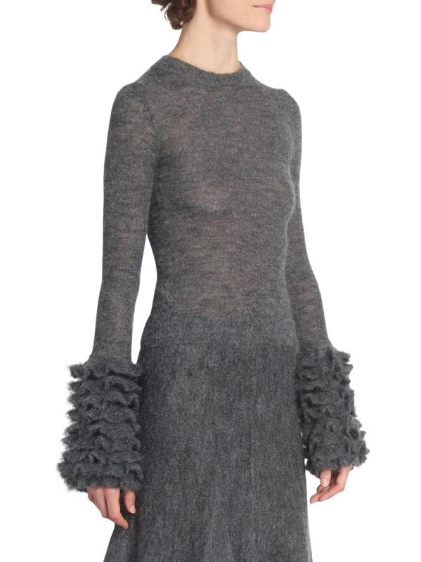 #3: سترة بأساور مكشكشة من مزيج الموهير - جريس تشاين