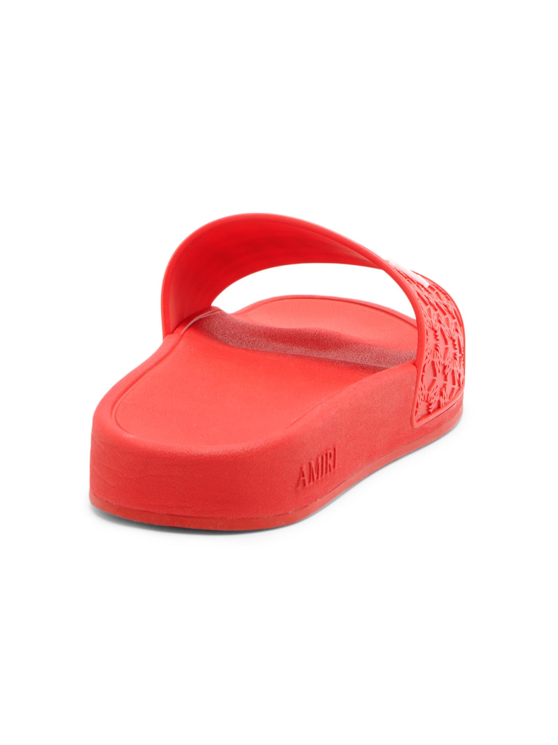 AMIRI MA quad ラバー スライド サンダル 人気 AMIRI MA Quad Pool Slides | Harrods US