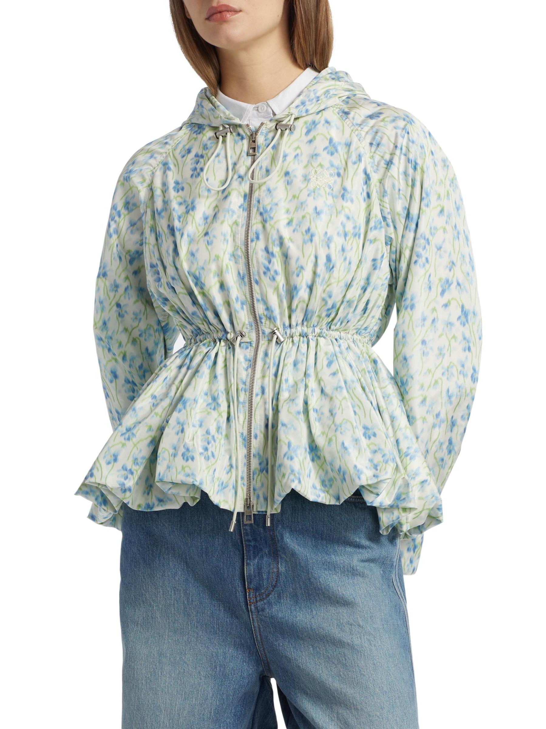 ロエベ LOEWE 花柄プリント ジャケット ロエベ LOEWE 花柄プリント ジャケット LOEWE】高畑充希さん着用 花柄