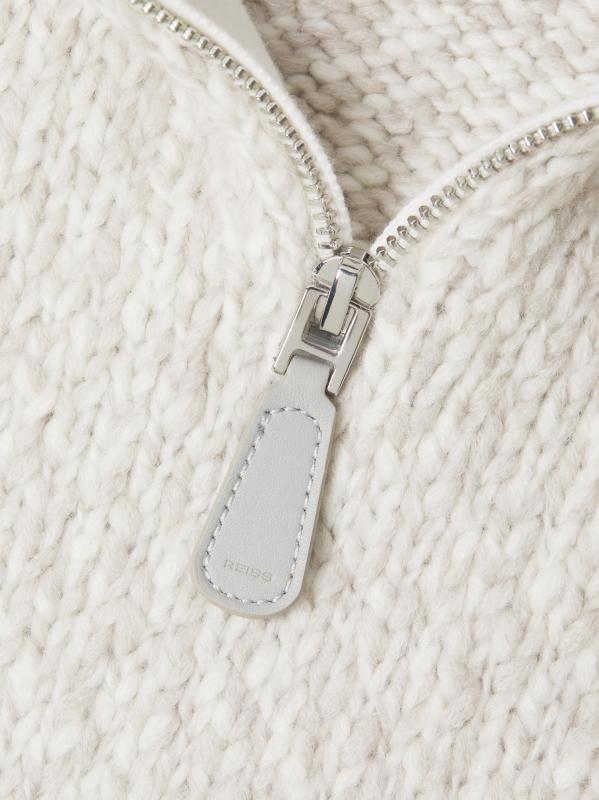 #5: سترة سيب بسحّاب - غراي مارل