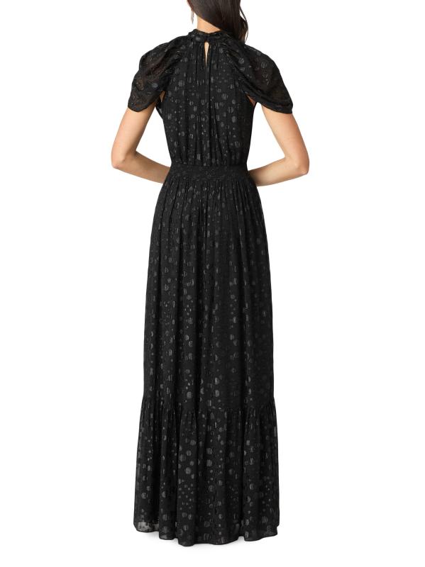 ワンピース Misha and Puff Polka Dot Paloma Dress Shop Shoshanna - Misha Polka Dot Chiffon Dress | Saks Fifth