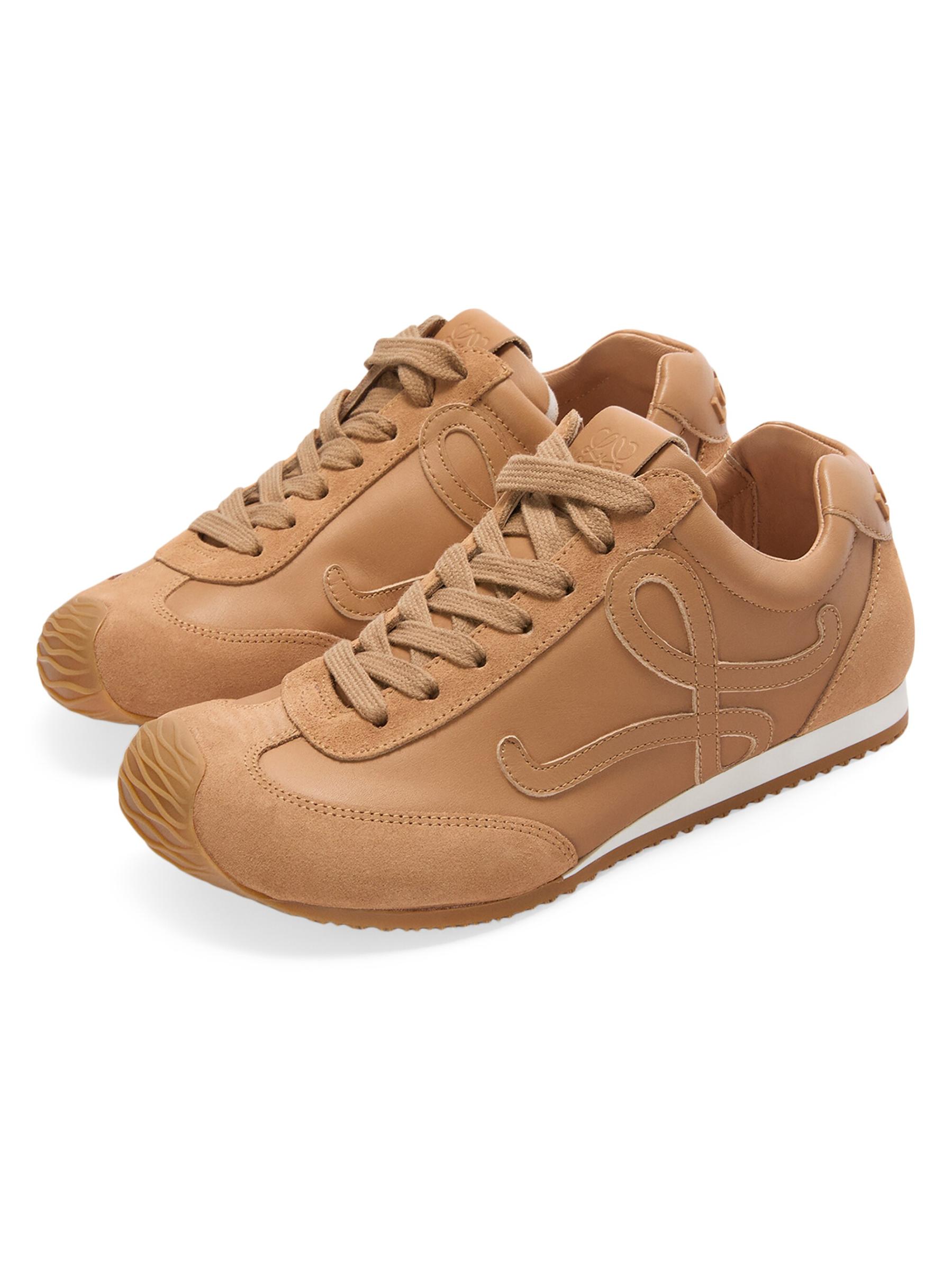Shop Loewe - Ballet Runner 2.0 Leather Sneakers | Saks Fifth