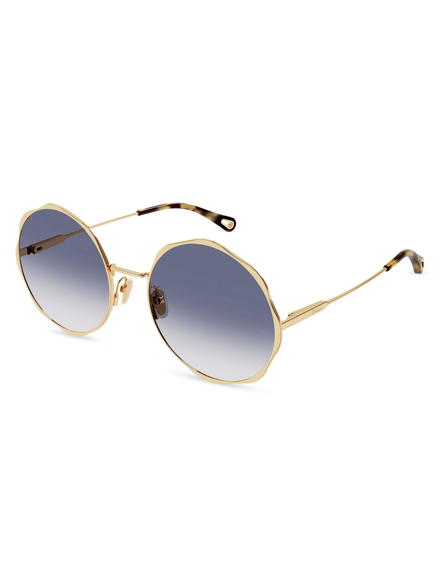 Shop Chloé - Honoré 59MM Round Sunglasses | Saks Fifth