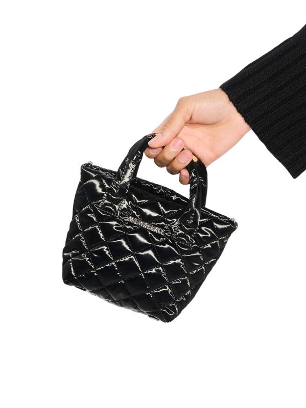 #3: حقيبة بيتيت مترو ديلوكس المبطنة بحزام يلتف حول الجسم - أسود