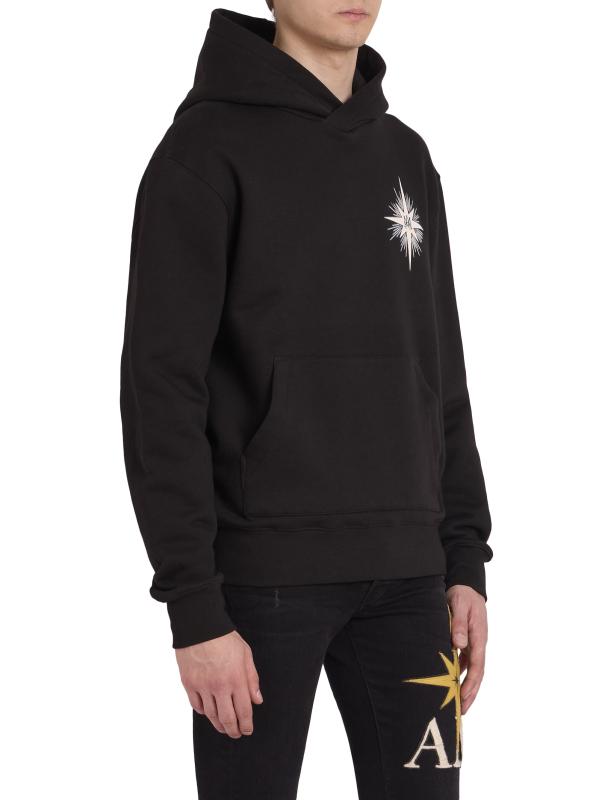 Shop Amiri - Starburst Cotton Hoodie | Saks Fifth Avenue