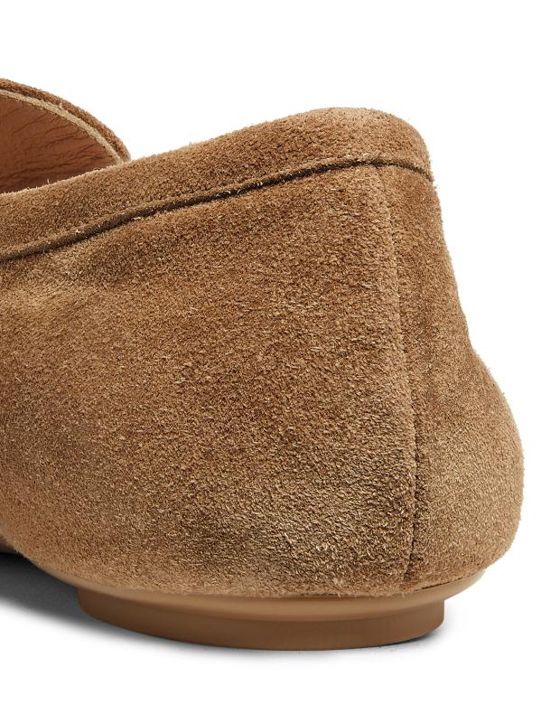 Gianvito Rossi>>ジョルジア スエード ペニーローファー Gianvito Rossi - ジョルジア・スエード・ローファー を