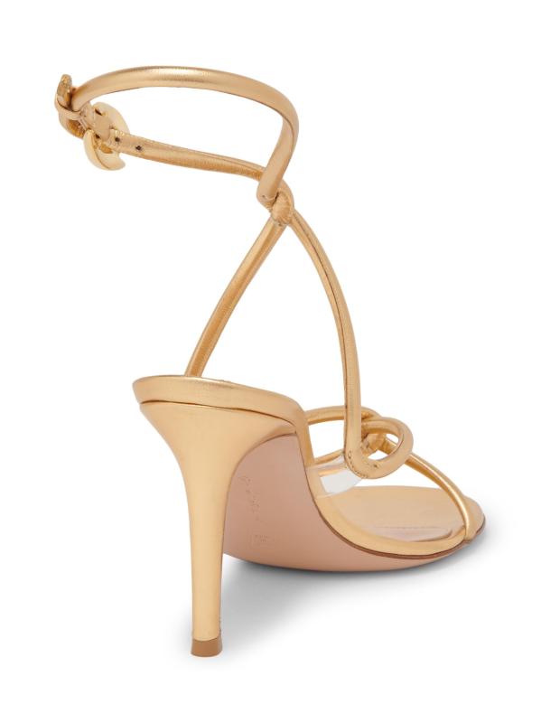 #3: صندل مامبا 85 ملم من الجلد المعدني - ميكونغ