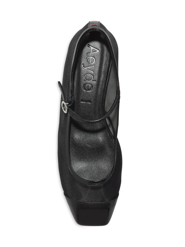 #4: شقق أوما ميش ماري جين باليرينا - أسود