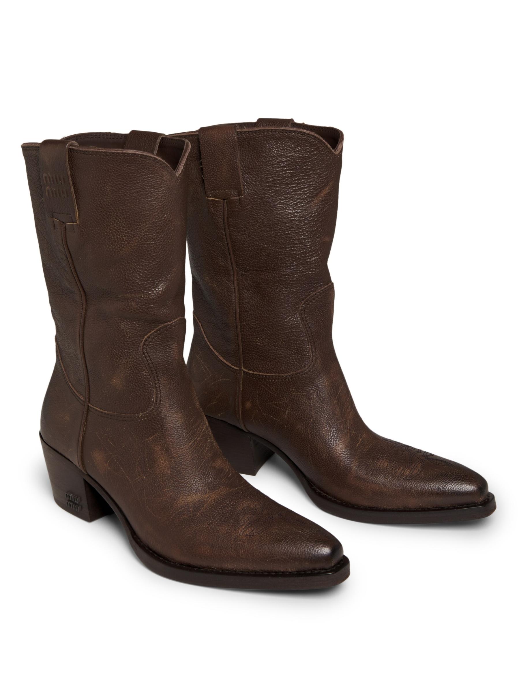 miumiu ウェスタンブーツ