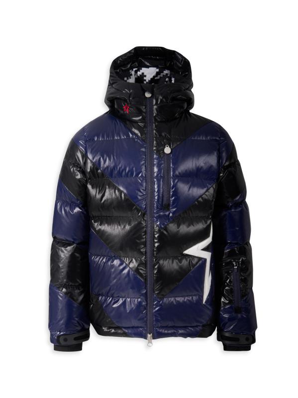 جاكيت سوبر موجو مخطط من ليتل كيدز آند كيدز