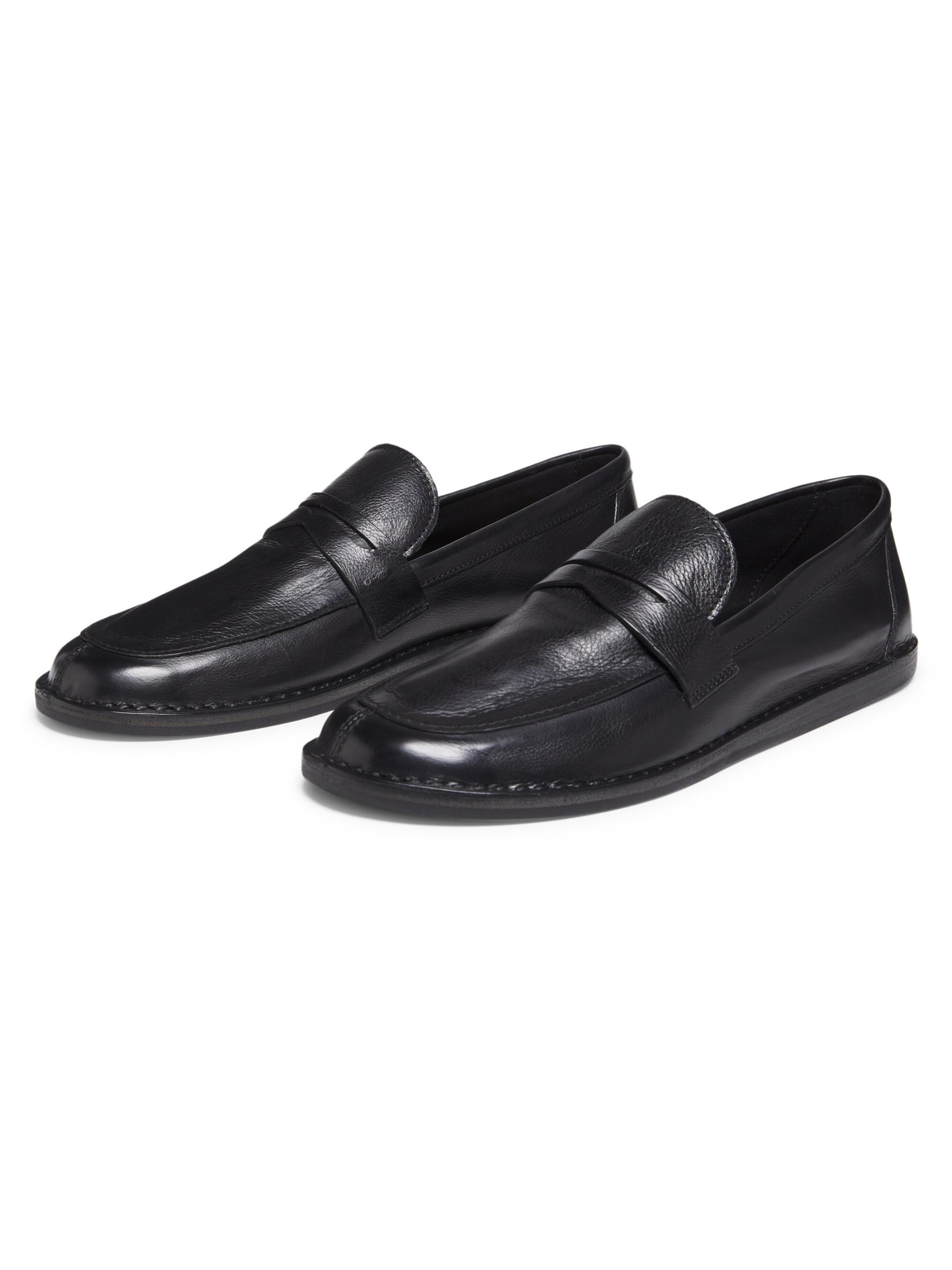 Shop The Row - Cary Leather Loafers | Saks Fifth Avenue