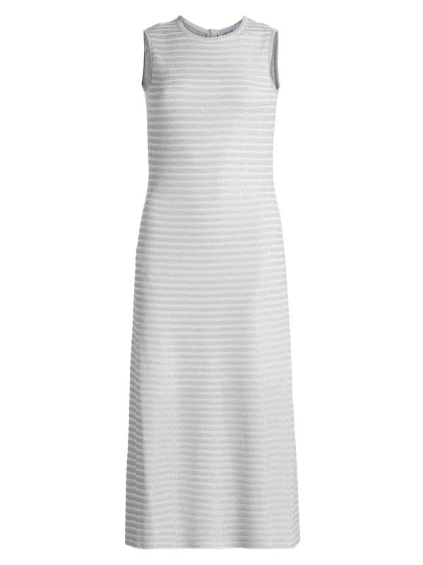 فستان ميدي ميتاليك فلوت ستيتش