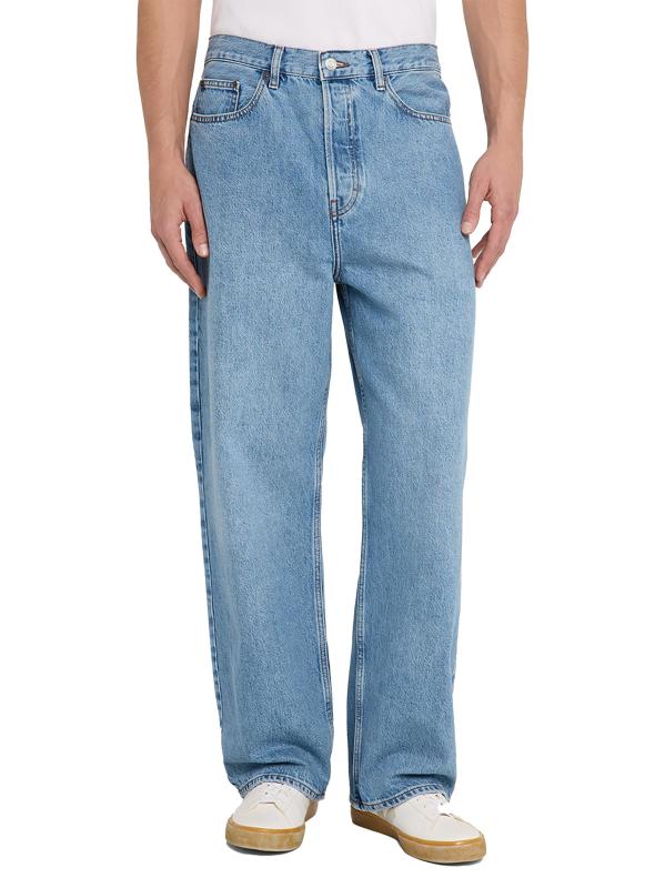 Shop FRAME Five-Pocket Cotton Baggy Jeans Saks Fifth Avenue - Main Image
