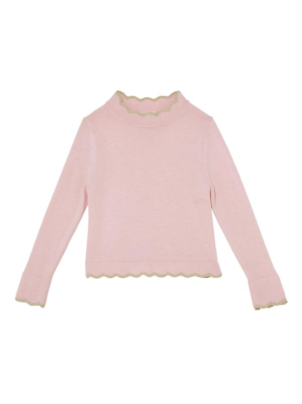 بلوزة سكاي واي من الصوف المحبوك من ليتل جيرلز آند جيرلز